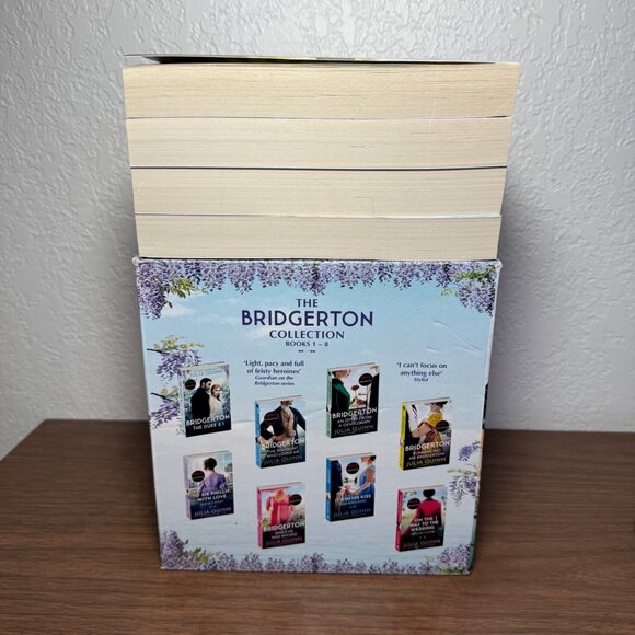 Julia Quinns 12 Books Bridgerton Books Series Box Set and Prequel Set Paperback - Picture 2 of 8
